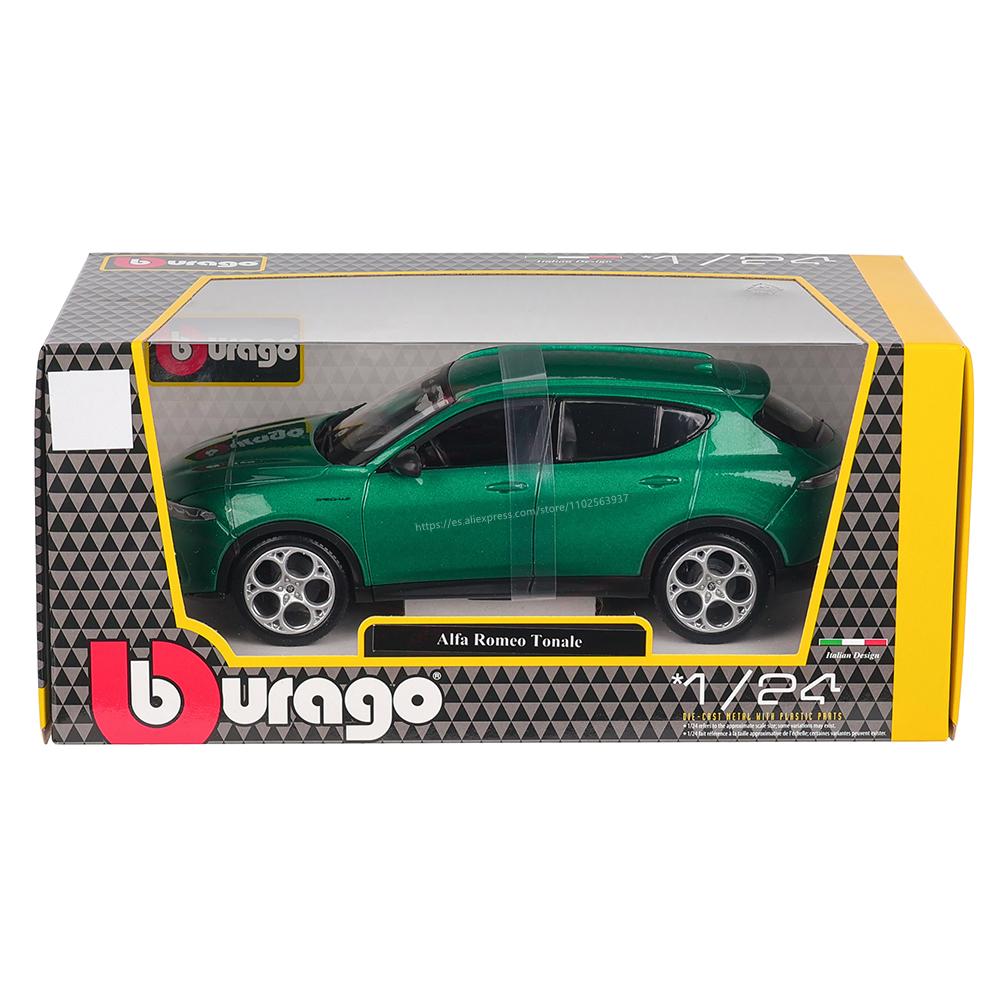 RGMUX1 Bburago 1:24 Alfa Romeo Tonale Alloy Luxury Vehicle Diecast Car Model Toy Collection Gift Birthday Present