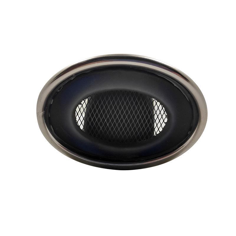 Titanium Black Stainless Steel Exhaust Tailpipe for New Fit, Cruze, and 10th-Gen Civic