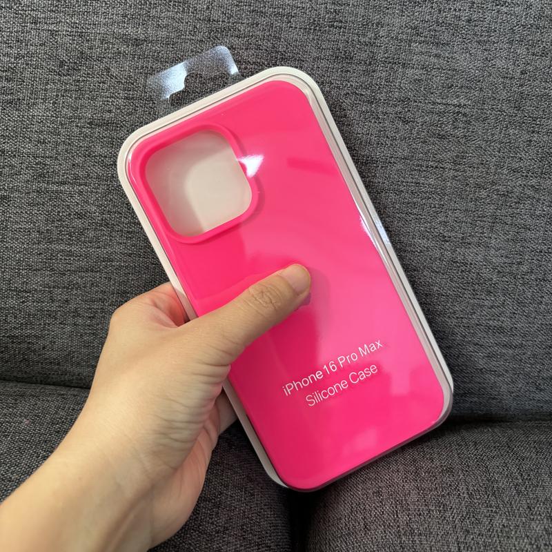 Чехол Apple Original 16 Pro max для Apple 15 14 13 12 Pro max из мягкого силикона с защитой от скольжения и грязи