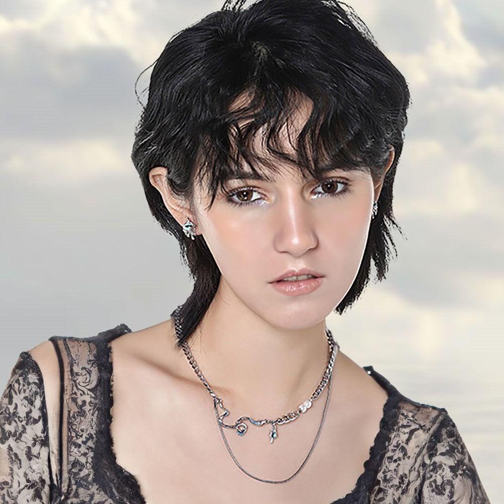 Модные серьги-гвоздики «кошачий глаз» Эстетические серьги-гвоздики «сглаз» для девочек