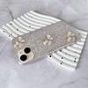 Чехол-бампер с 3D бабочкой и блестками для iPhone 15, 14, 13, 12 Pro Max, Samsung Galaxy Girls, милый мягкий силиконовый противоударный чехол для задней панели