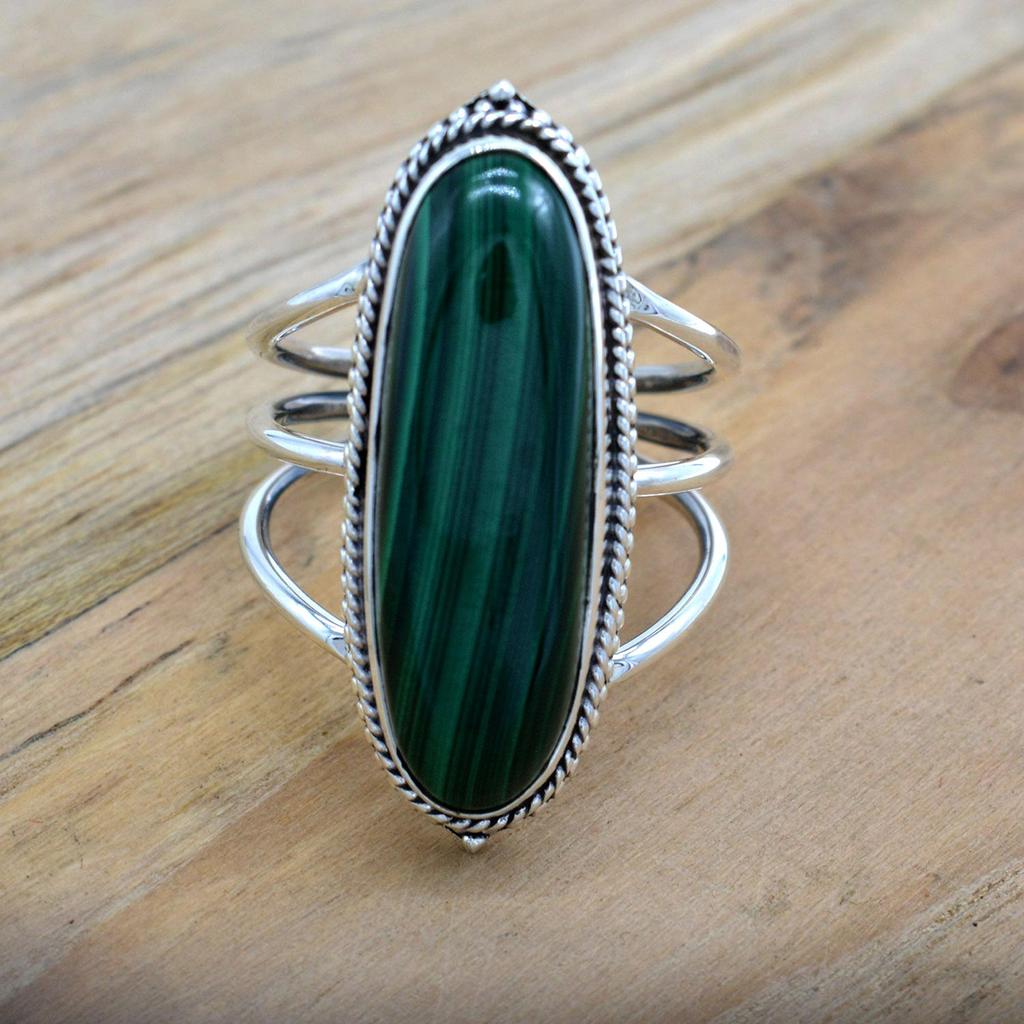 Женские кольца с черным ониксом и драгоценными камнями, эффектное кольцо из серебра 925 пробы с длинным драгоценным камнем