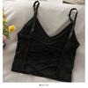 Womens Tops Sexy Tank Top Women Built In Bra Solid Color Camis for Women Crop Top Off Shoulder Sleeveless Camisole New
