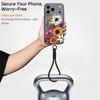 INS Чехол с принтом подсолнуха и ручным ремешком для iPhone 17 Pro Max Гибридный TPU+PC Магнитный для Magsafe Матовая крышка для iPhone 16 15 14 13 Pro Max
