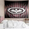 1PC Eintracht Frankfurt Crest Tapestry, Unique Design Tapestry, Suitable for Bedroom,Livingroom, Playroom,Heartwarming Holiday Gifts