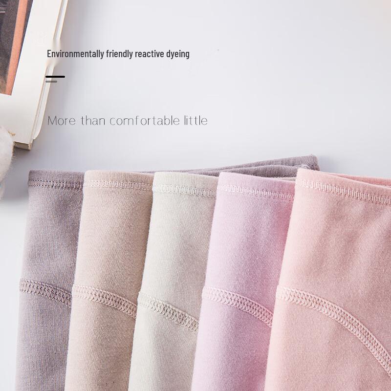 LANGSHA Женское менструальное белье из чистого хлопка, 4 штуки