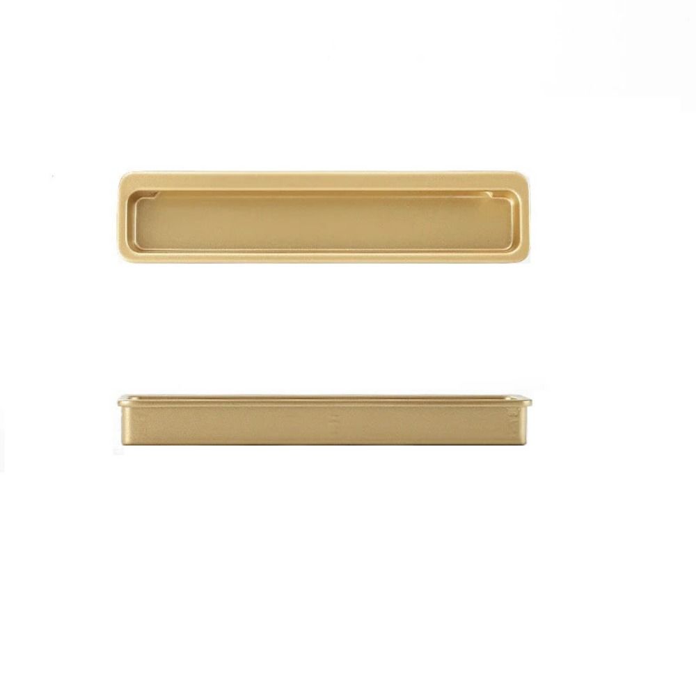 Modern Style Recessed Cabinet Door Handle Metal Slotting Sliding Door Handle Closet