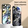 Классический аниме Digimon японский арт-постер Чехол для телефона для iPhone 17 16 e 15 14 13 12 Plus Mini Pro Max Мягкий черный Ударопрочный чехол