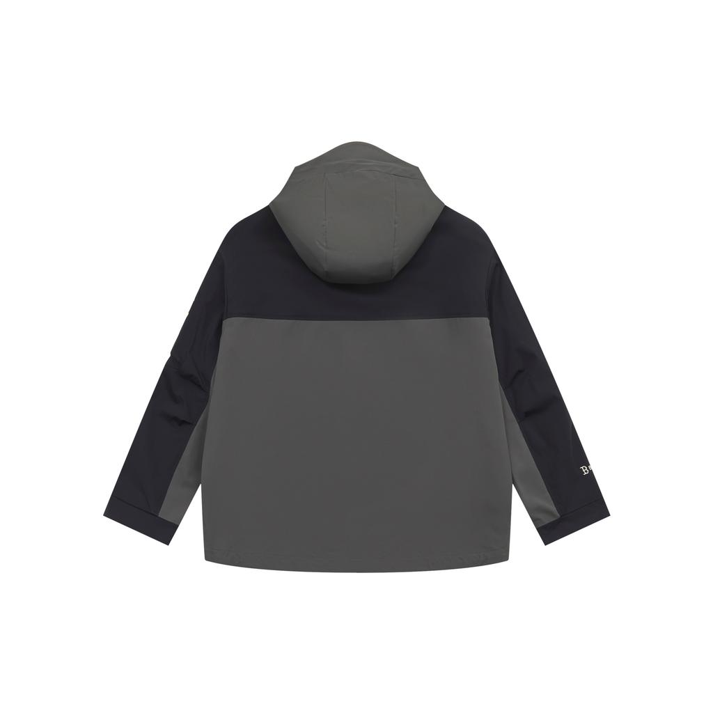 Новая коллекция MLB Boston Red Sox Basic SS25 Ветрозащитные куртки и пальто Унисекс Темно-угольно-серый 3AWJB0551-43CGD