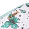 Jacquard Flower Handbag Coin Pocket Women Long Purse Portable Butterfly Clutch Wallet  Travel