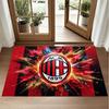 Ковер из хрустального велюра в дизайне AC Milan, мягкий декоративный коврик для прихожей спальни