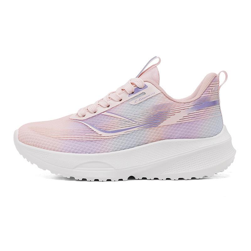 Ultra-light women's shoes breathable sports shoes thick-soled shock-absorbing running shoes fitness shoes fashion casual mother shoes