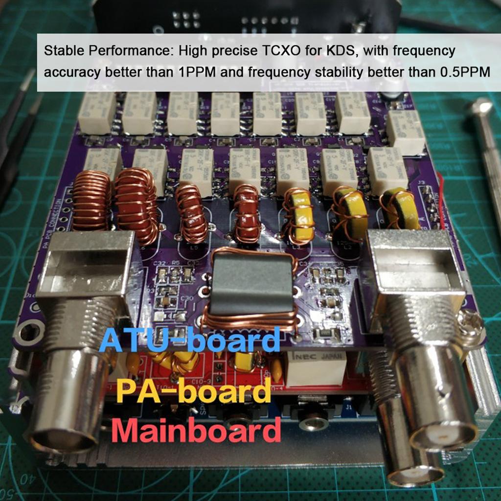 HF QRP SDR Трансивер USDX 8 Диапазонов Подключение к ПК Стабильная Работа Трансивер