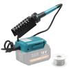 Soldering Iron Set Cordless Makita Rechargeable Welding Solder 60W Compatible with 18V Digital Display Rapid Heating Electronic Work Electrical DIY