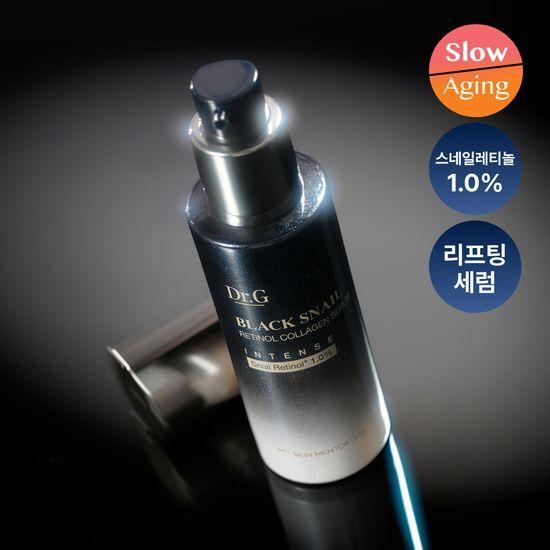 Улиточный Ретинол 1%/Лифтинг Сыворотка Dr.G Black Snail Retinol Collagen Intense 30мл