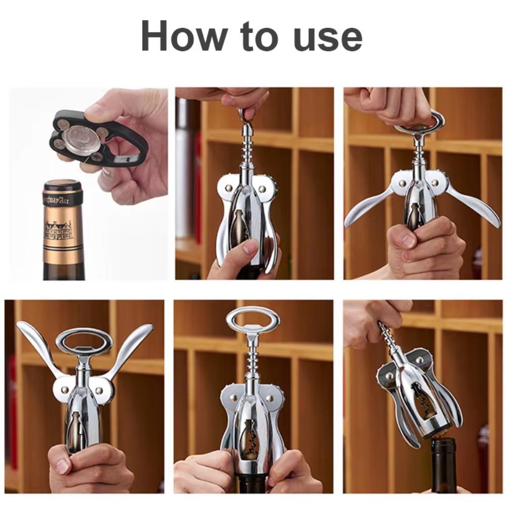 Hand Movement Wine Opener Multi-functional Beer Driver Cork Remover Champagne Bottle Opener Home