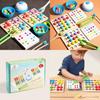 Wooden Matching Bead Game For Children Educational Toy To Improve Coordination And Focus
