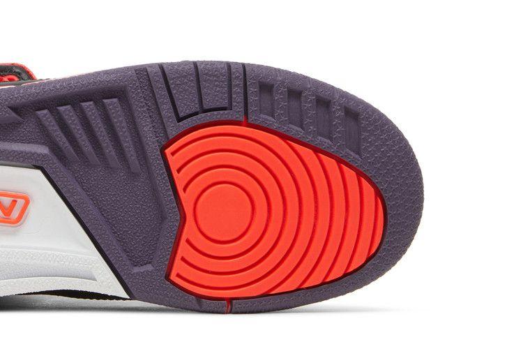 Kids' Sneakers Jordan 3 Retro Crimson (GS) Black/Bright Rmsn-Cnyn Purple-Pure
