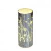 Glass Flower Design Tube with LED Lights 20cm