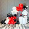 Red Black White Balloon Arched Wreath Set Party Decoration Suitable For Birthday Party Bridal Gift Wedding