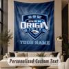 Custom Text Tapestry NSW Blues logo Print Wall Tapestry Indoor Living Room Wall Decor