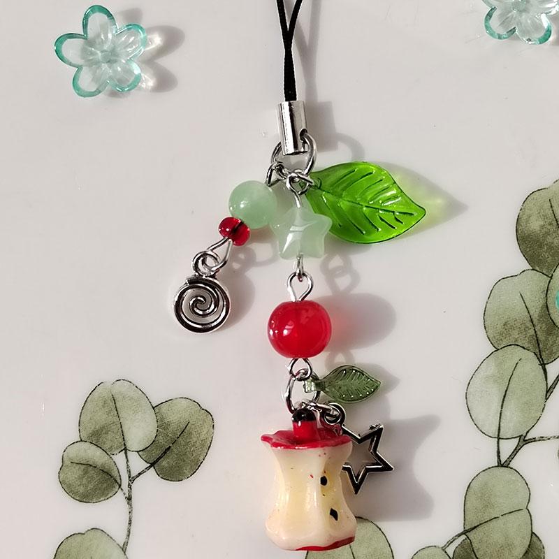 Ключеница heisei retro "Яблоко и Сердце"