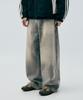 Джинсы Code Graphy Extra Wide Super Baggy Fit Mud Denim_Светло-серый