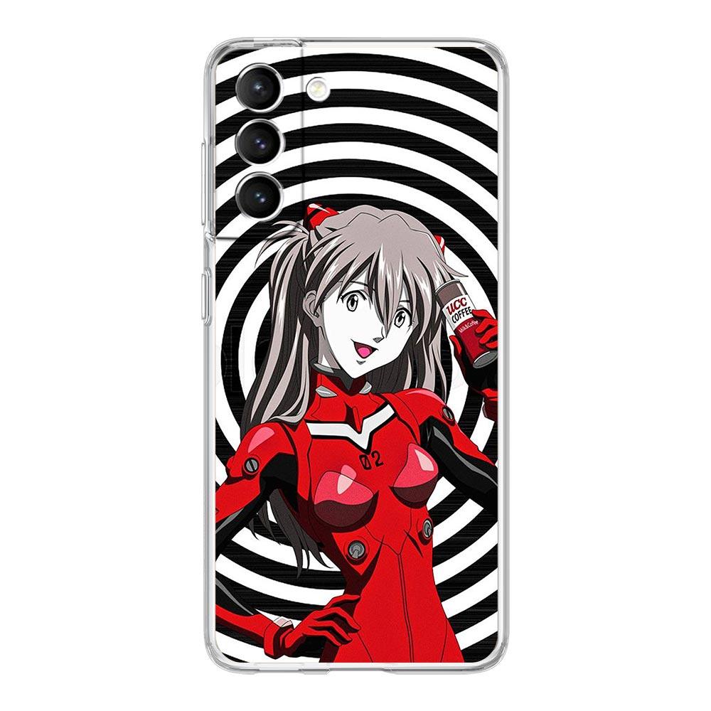 Чехол для телефона Neon Genesis Evangelion EVA для Samsung Galaxy S22 5G S20 Ultra S21 FE 5G S10E S9 S8 S10 Plus Note 20 10 Lite