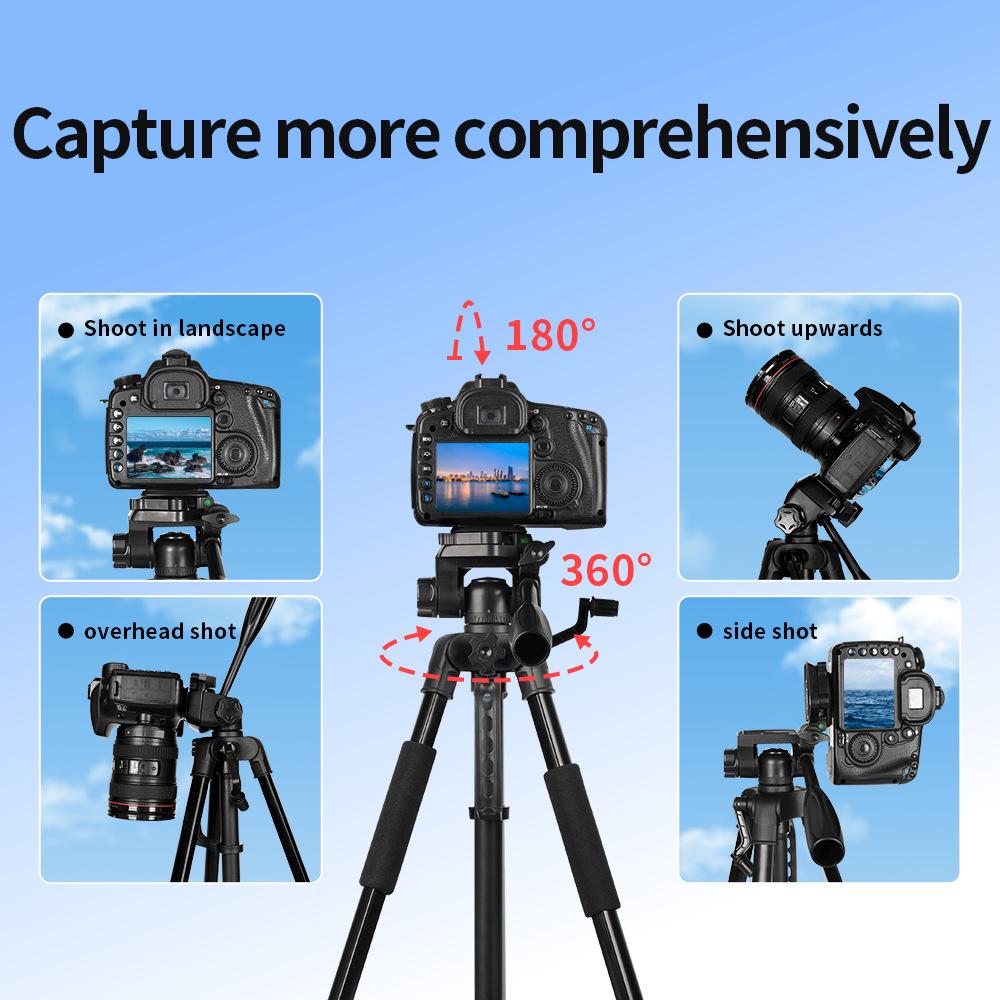 Портативный штатив для камеры Cross360 для DSLR, беззеркальных, мобильных устройств, видеозаписи и прямых трансляций