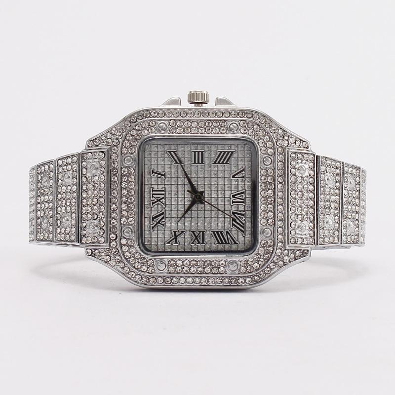 Лучший бренд, роскошные мужские кварцевые часы, золотые модные мужские наручные часы с бриллиантами, подарки, часы для мужа, друга, семьи