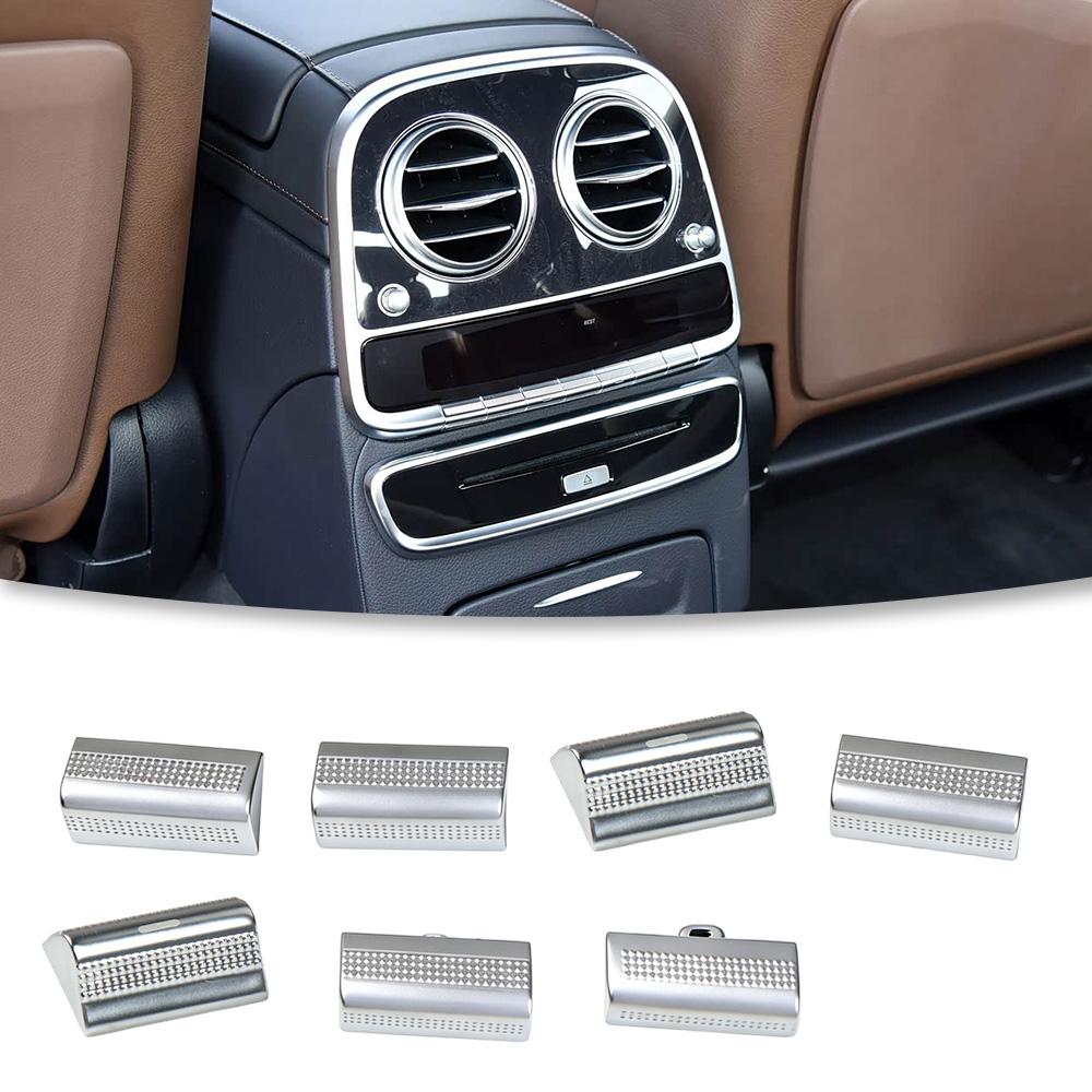Car Back Seat Climate Control Button For Mercedes Benz W222 S Class S350 S450 Rear Air Conditioner AC Switch Auto Interior Parts