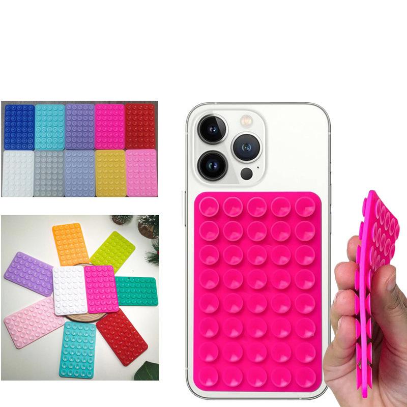 1 шт. Подложка с клеевой присоской для фиксированной подкладки 40 Двусторонняя силиконовая присоска для крепления мобильного телефона Присоска