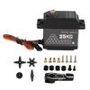 High Torque 35kg Stall Torque Metal Digital Servo for 1/12 Scale RC Car Robots, 1/8 Scale 1/10 Scale Waterproof RC Car Servo