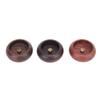3pcs Incense Holder Walnut Rosewood Ebony Solid Wood Vintage Incense Stick Burner for Home Decor