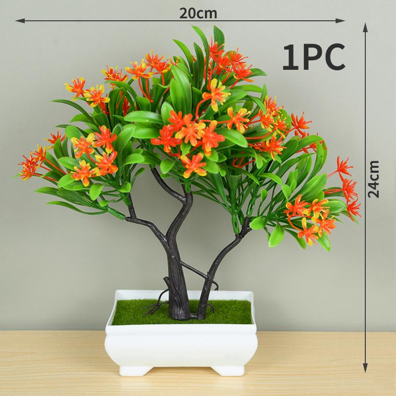Artificial Plant Pot Household Tabletop Ornaments Simulation Green Plants Small Trees And Grass Multi-Style Garden Decoration