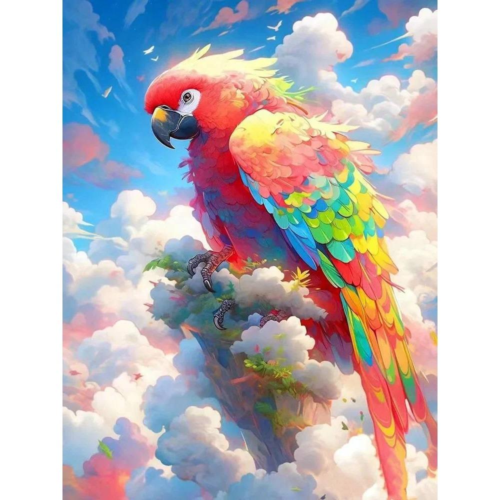 DIY полная круглая алмазная живопись вышивка крестиком 3D художественный стиль домашняя сцена животное декоративная алмазная живопись 5d алмазная живопись