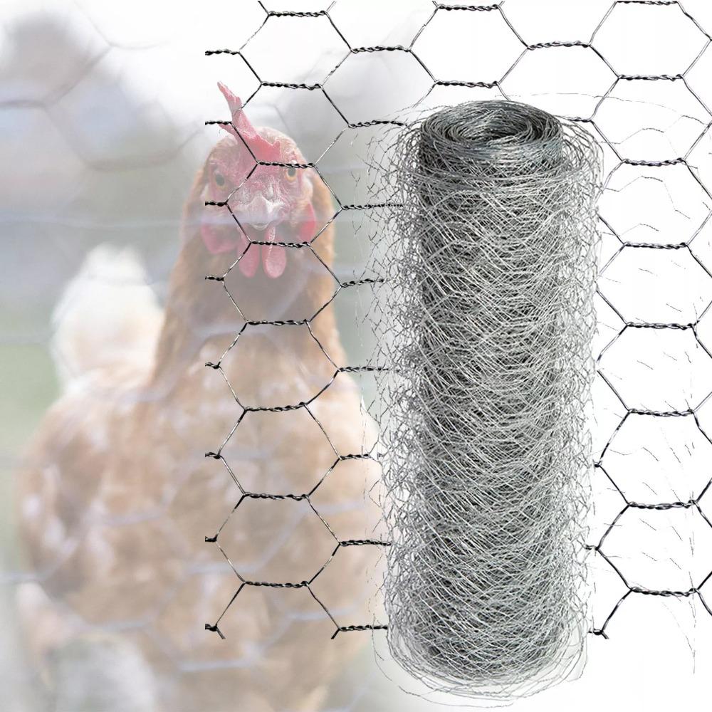 0.1/0.35/0.4m Rabbit Fencing Hexagonal Pet Wire Netting Chicken Wire Mesh for Animal Enclosures
