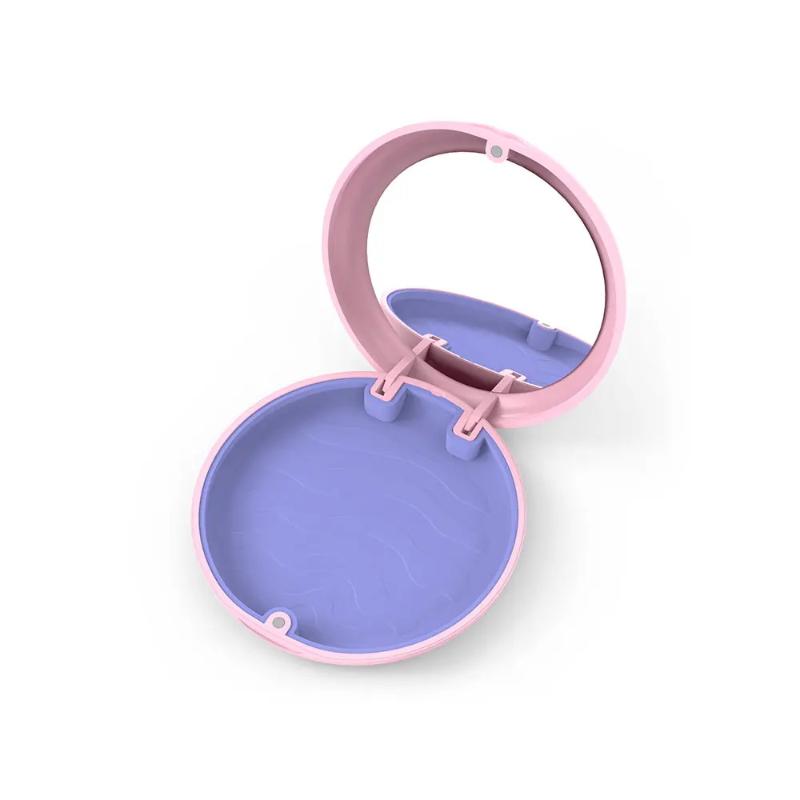 Compact Dental Retainer Case for Fake Teeth Braces Travel and Daily Convenience