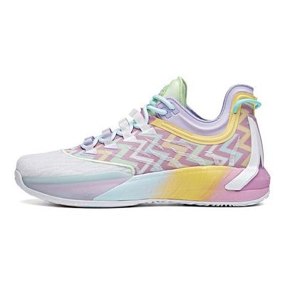 Баскетбольные кроссовки GH1 Hayward GH1-Low Easter Low мужские баскетбольные кроссовки белые розовые фиолетовые 112021103-1