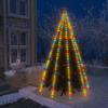 Day and Night - Day and Night Network of Christmas Tree Lights 400 Colorful LEDs400 Cm