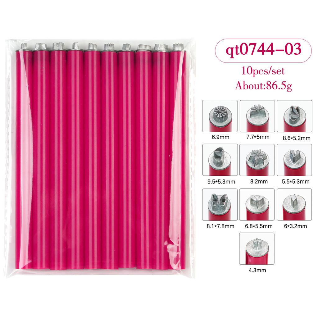 Набор из 6 ручек для дизайна ногтей, 6 предметов, ручка для дизайна ногтей, инструмент для ручки-штампа