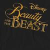 Beauty And The Beast Unisex Adult Logo T-Shirt