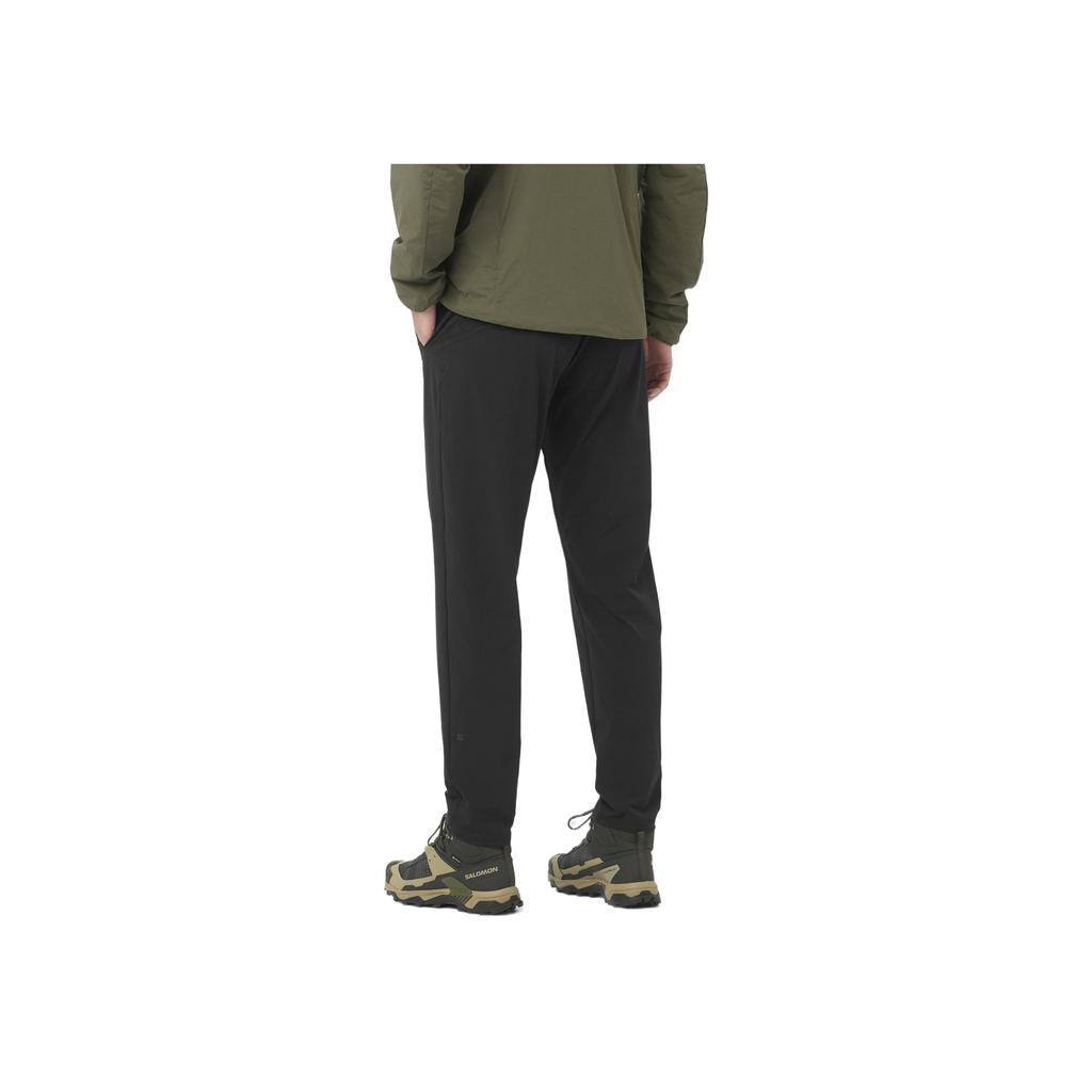 SALOMON Wayfarer Однотонные Водонепроницаемые Дышащие Удобные Быстросохнущие Походные Брюки Мужские низы Глубокий Черный LC2439700