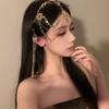 Handmade Sweet Wedding Headpiece  Bridal Head Chain Hair Jewelry For Women  Forehead Headband Accessories
