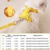 Breathable Mesh Pet Harness Cartoon Little Yellow Duck Pet Vest Harness Leash Small Dog Puppy Cat Adjustable Buckle Leash
