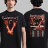 Футболка Evanescence 2026 North America Tour, Футболка альтернативной рок-группы