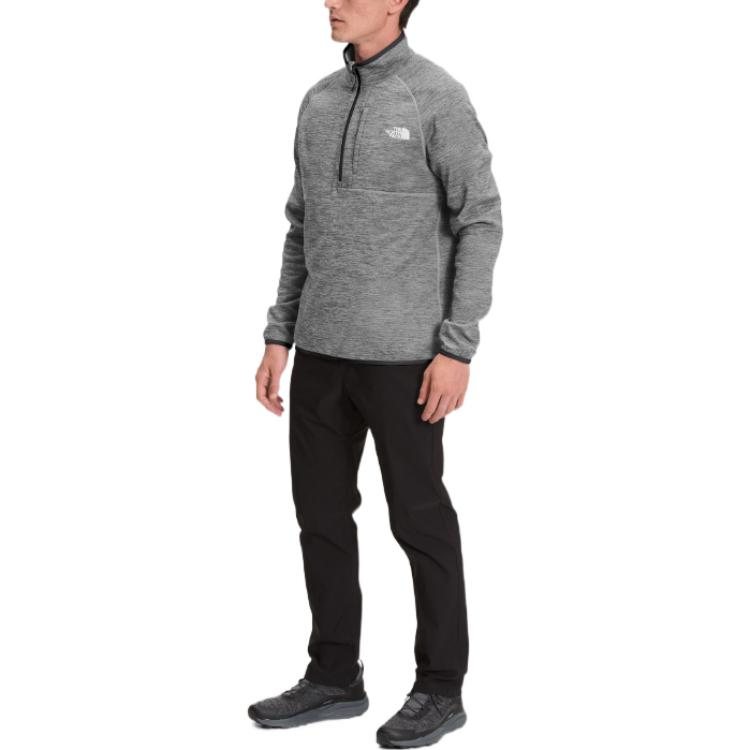 THE NORTH FACE Sweatshirts Men's Gray Stand Collar Moderate Regular NF0A5G9W-DYY