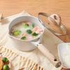 Spout Design Aluminum Zinc Zinc Alloy Milk Pot Non-stick Soup Pan Mini Saucepan  Stove