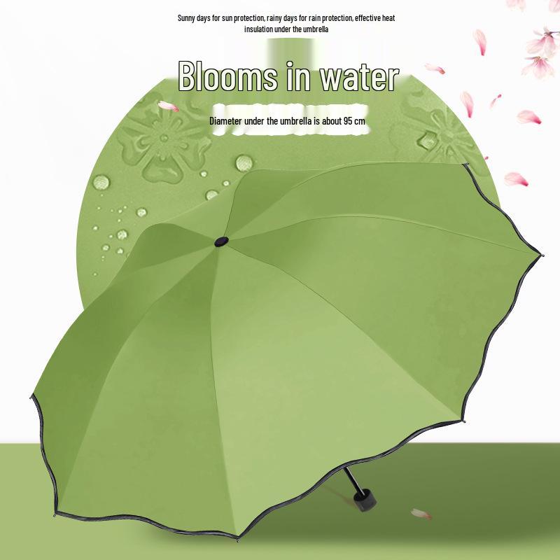 Очень большой зонт-солнцезащитный двойного назначения: Плотный, Усиленный, Складной для Солнца и Дождя