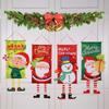Christmas Bunting Christmas Festive Atmosphere Decoration Door Hanging Decorations Christmas Bunting Christmas Pick-up Decorations